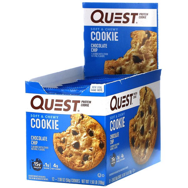Quest Nutrition, Protein Cookie,  12 Pack