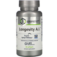 Life Extension, GEROPROTECT Longevity A.I., 30 Softgels