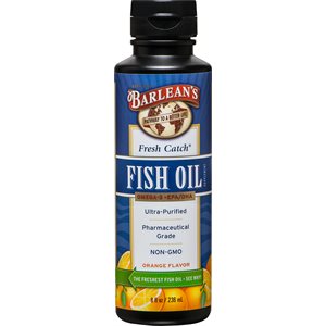 Barlean's  Fish Oil Fresh Catch Orange Flavor 8oz