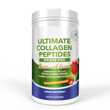Load image into Gallery viewer, GEB Ultimate Collagen Peptides – Grass Fed – Frozen Strawberry Margarita 30 serves
