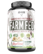 Load image into Gallery viewer, Axe &amp; Sledge FARM FED PROTEIN // GRASS-FED WHEY PROTEIN ISOLATE
