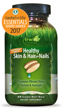 Irwin Naturals Healthy Skin & Hair plus Nails 120 softgel