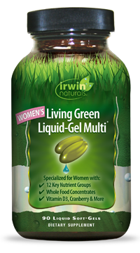 Irwin Naturals Women’s Living Green Liquid-Gel Multi™