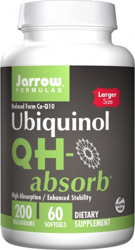 Jarrow Ubiquinol QH-Absorb 60 softgel 200 mg