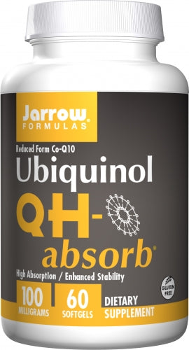 Jarrow Ubiquinol QH-Absorb 60 softgel 100mg
