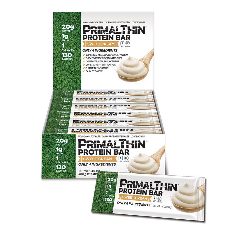 Julian Bakery PrimalThin™ Protein Bar -Sweet Cream (Organic Grass-Fed Whey)
