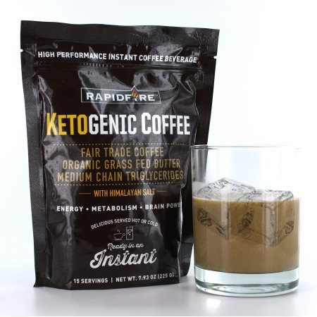 Rapid Fire Ketogenic Coffee Instant Mix, 7.93 oz