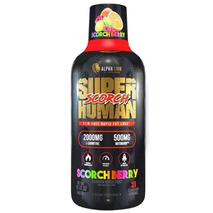 Alpha Lion SUPERHUMAN® SCORCH Stim Free Rapid Liquid Fat Loss