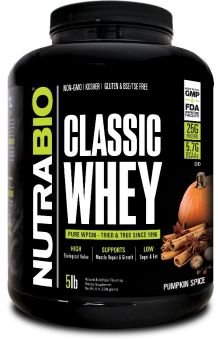 Nutrabio Classic Whey Protein (WPC80) 5 lb