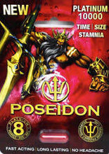 Load image into Gallery viewer, Poseidon Platinum 10000 - All Natural Male Enhancement Supplement  Case of 25
