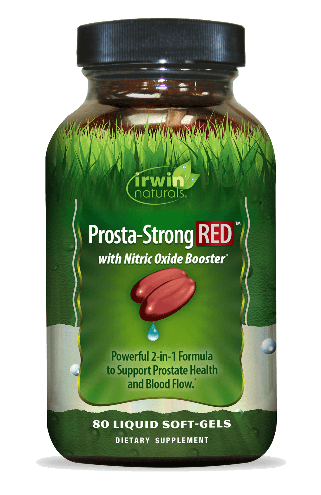 Irwin Naturals Prosta-Strong RED 80 LIQUID SOFT-GELS -