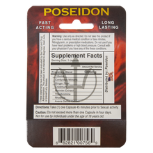 Load image into Gallery viewer, Poseidon Platinum 10000 - All Natural Male Enhancement Supplement  Case of 25
