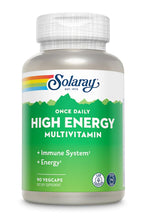 Load image into Gallery viewer, Solaray Once Daily High Energy Multivitamin -- 90 VegCaps
