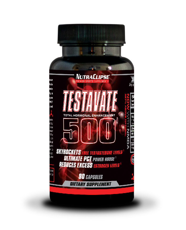 NutraClipse Testavate 500 Ultimate Testosterone Booster
