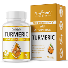 Load image into Gallery viewer, Physicians Choice Tumeric 60 ct
