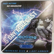 5 Day Forecast 1600 mg  6ct
