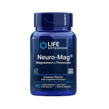 Load image into Gallery viewer, Life Extension, Neuro-Mag, Magnesium L-Threonate, 90 Vegetarian Capsules
