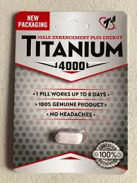 Titanium 4000 Male Enhancement Pill 6 pack