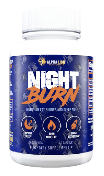 Alpha Lion NIGHT BURN Night-time Sleep Aid & Fat Burner