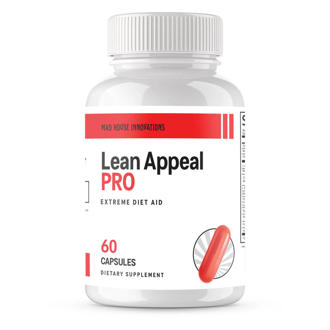 Mad House Innovations LEAN APPEAL PRO Premium Weight Loss Fat Burner