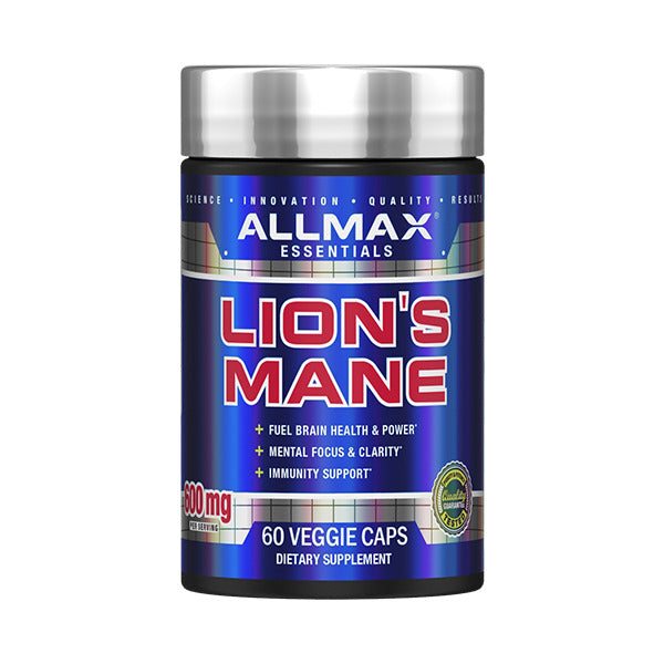 Allmax Essentials Lion’s Mane Extract Powder for Natural Bodybuilding