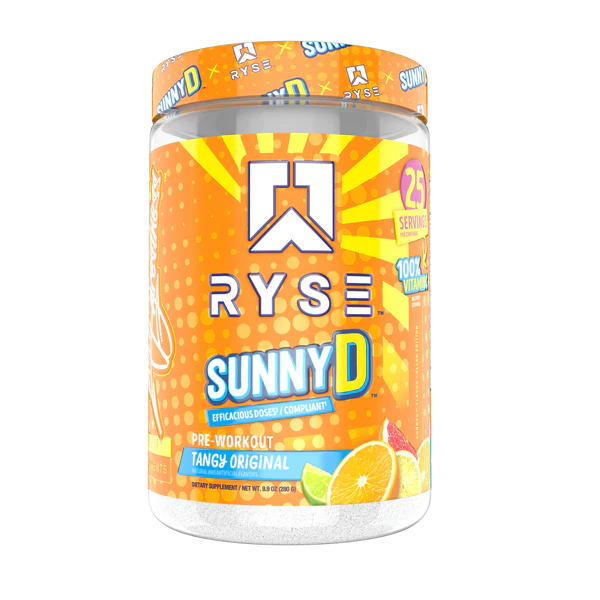 Ryse Blackout Pre-Workout - SunnyD (9.9 Oz. / 25 Servings)