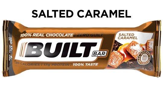 Built Bar Salted Caramel - 12ct
