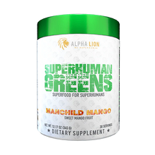 Load image into Gallery viewer, Alpha Lion SUPERHUMAN® GREENS - 40+ Powerful Superfood Blend
